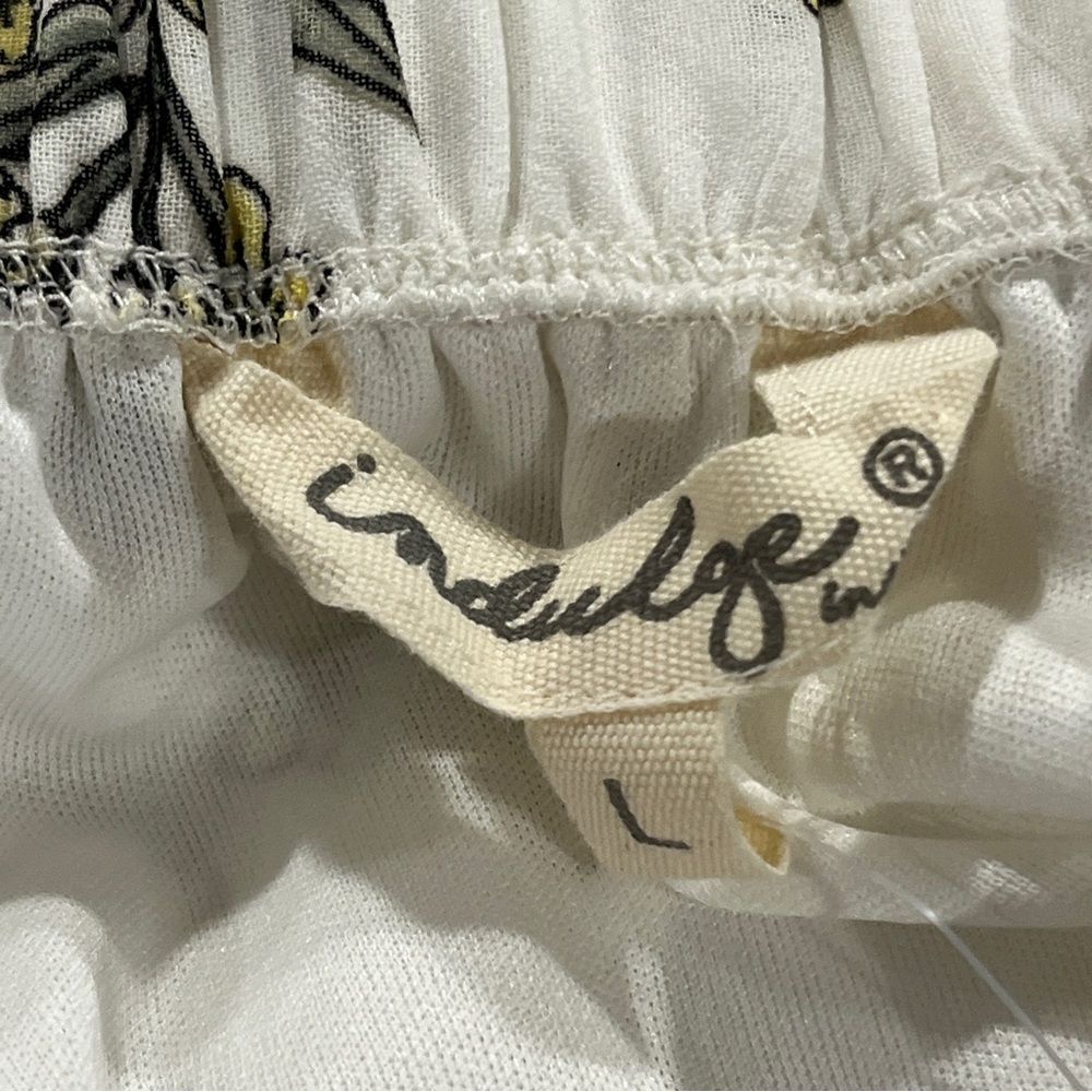 Indulge long‎ sleeve Floral Off-Shoulder mini Dress cottagecore style - Picture 10 of 14